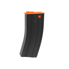 Chargeur AEG 300 cps M4 métal noir/orange
