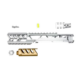 Culasse AAP01 Fuku-2 CNC Silver / Or - Long Cutout Version — vue 2
