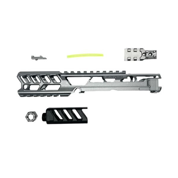 Culasse AAP01 Fuku-2 CNC Grise / Noire - Long Cutout Version — vue 2