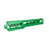 Culasse AAP01 Fuku-2 CNC Vert / Silver - Long Cutout Version