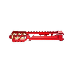 Culasse AAP01 Fuku-2 CNC Skeleton Red / Gold