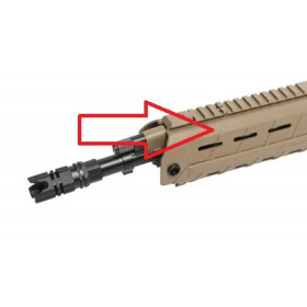 Garde main haut GR4 G26 tan