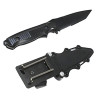 Baïonnette factice BC141 noire — vue 2