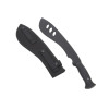 Machette factice noire