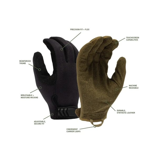 Gants Venture Gear Adj Operator Noir Taille M — vue 3
