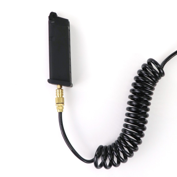 Adaptateur gaz HPA et valves — vue 3