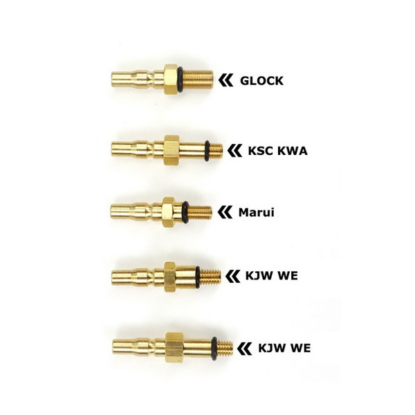 Adaptateur gaz HPA et valves — vue 4