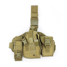 Holster plateforme de cuisse Tan