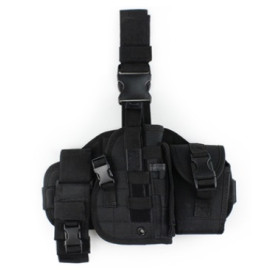 Holster plateforme de cuisse noire