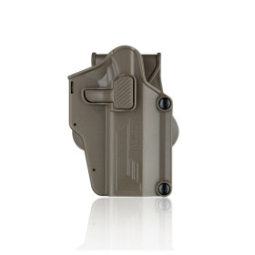 Holster rigide Amomax G2 universel tan