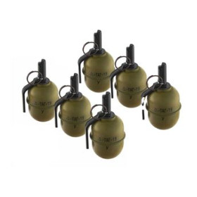 Pack 6 grenades TAG 19 Y sans éclats