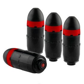Pack 10 projectiles Velum MK2 KC Fumi Rouge