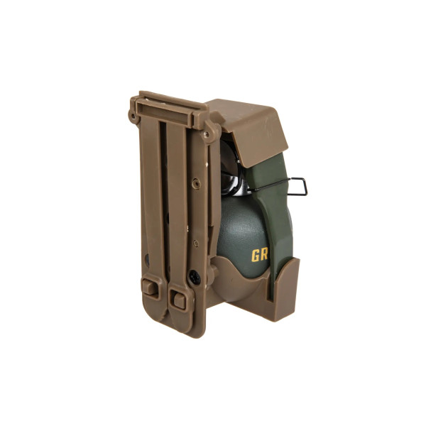 Grenade factice M67 Molle avec support Tan — vue 2