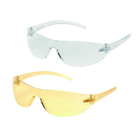 Lunettes de protection CE jaune