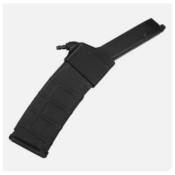 Adaptateur HPA GBB Chargeur M4 Noir Type Glock — vue 2