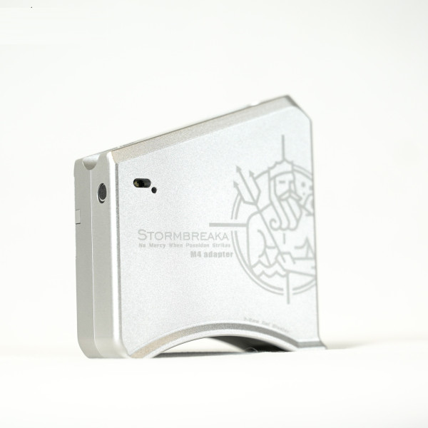 Adaptateur HPA GBB Chargeur M4 Chrome — vue 2