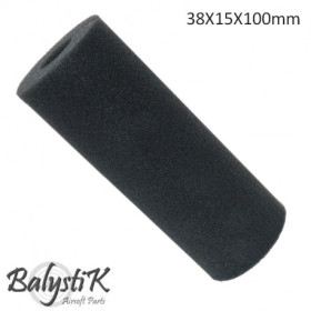Mousse pour silencieux 38x15x100mm