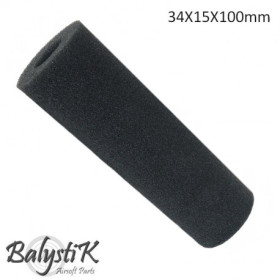 Mousse pour silencieux 34x15x100mm