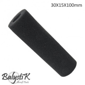 Mousse pour silencieux 30x15x100mm