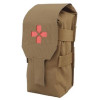 Poche molle vertical First Aid tan