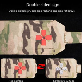 Poche Molle Vertical First Aid Noire — vue 2