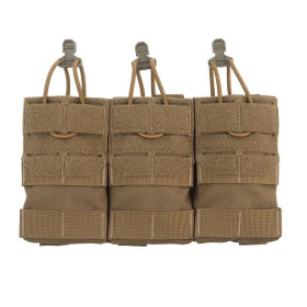 Poche molle 5.56 triple (M4/MAK/AUG) tan