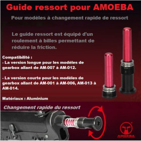 Guide ressort Ares Amoeba long (AM-007-0012) — vue 2