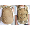 Sac à dos transformable en gilet tan — vue 2