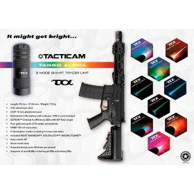 Traceur USB multicolore avec flammes 14mm CCW — vue 2