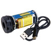 Traceur USB multicolore avec flammes 14mm CCW — vue 4