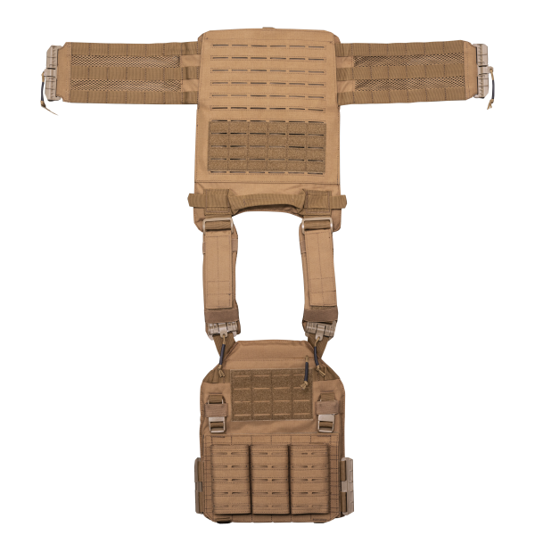 Veste porte plaques 600D Quick Detach Coyote — vue 4