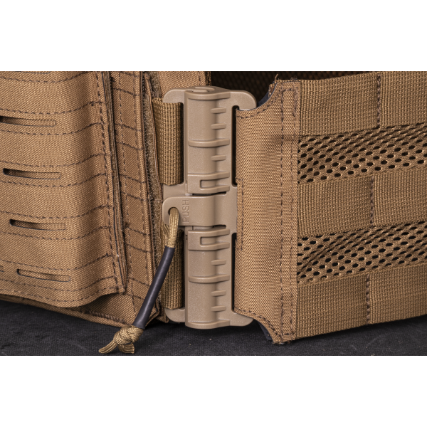 Veste porte plaques 600D Quick Detach Coyote — vue 6