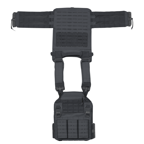 Veste porte plaques 600D Quick Detach noire — vue 4