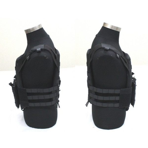 Veste JPC noire — vue 3
