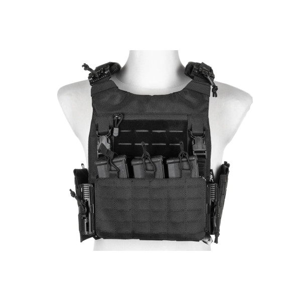 Veste Plate Carrier QR Noire — vue 2