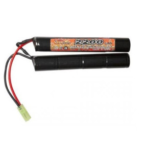 Batterie NiMH 9.6V 2200mAh 2 Sticks