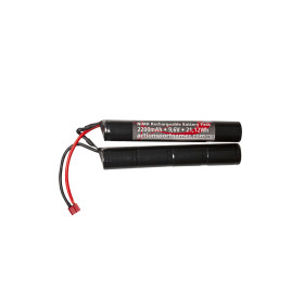 Batterie NiMH 9.6V 2200 mAh 2 sticks T-Dean