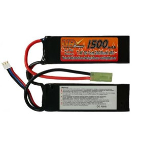 Batterie Li-Po 7.4V 1500mAh 2 Sticks (Gardemain)