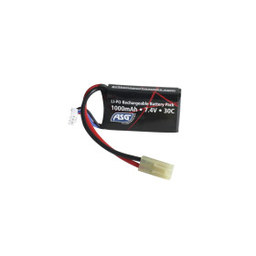 Batterie Li-Po 7.4V 1000mAh 1 Stick Compacte
