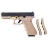 Pistolet 6mm Gaz W17F Gen5 Noir et Tan — vue 2