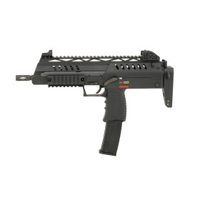 Pistolet 6mm Gaz SMG 8 Noir