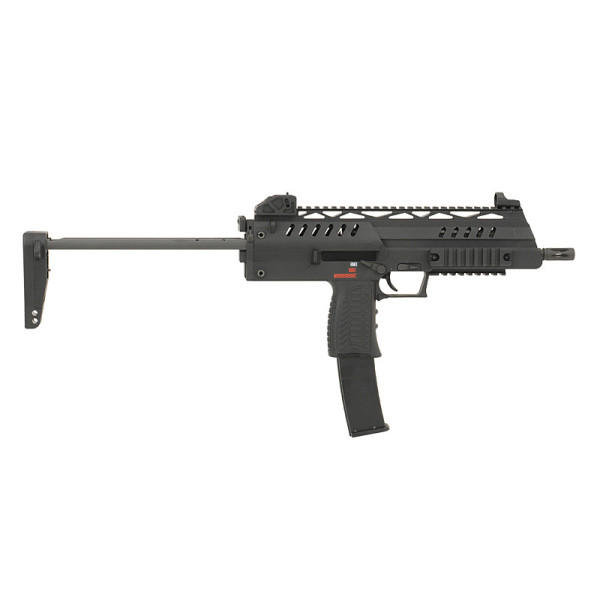 Pistolet 6mm Gaz SMG 8 Noir — vue 2