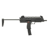 Pistolet 6mm Gaz SMG 8 Noir — vue 2