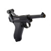 Pistolet 6mm Gaz P08 4" Noir — vue 3