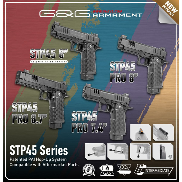 Pistolet 6mm STP45 Pro 8.7" CNC Version Edition Limitee — vue 7