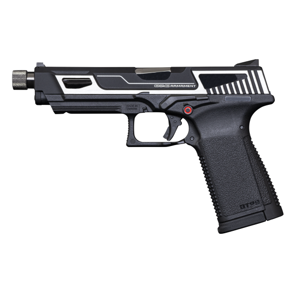 Pistolet 6mm GTP9 MS Silver Gaz — vue 2