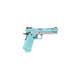 Pistolet 6mm GPM1911 Macaron Blue Gaz