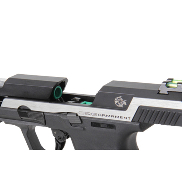 Pistolet 6mm Piranha SL Silver — vue 5