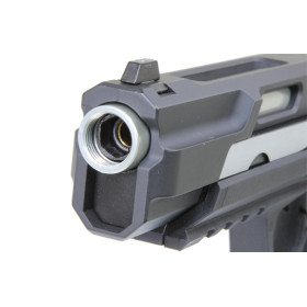 Pistolet 6mm Piranha MK I Silver — vue 2