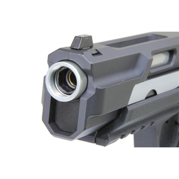 Pistolet 6mm Piranha MK I Silver — vue 2